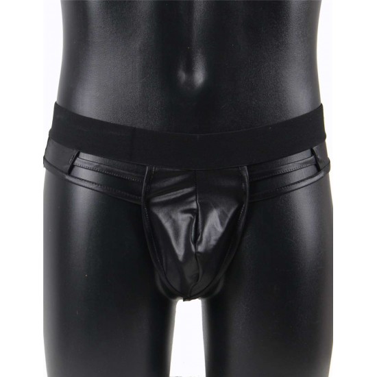 Tight Leather Men Sexy Panties