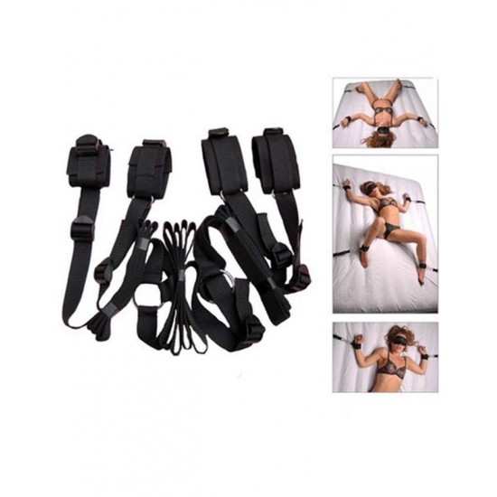 Bedroom Bed Bondage Restraints bdsm kit