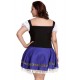 Plus Size German Beer Girl Costume Dress 