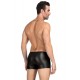 Men's Leather Pants With Exposed Hips