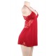 Red High Quality Modal Pajamas Women Set