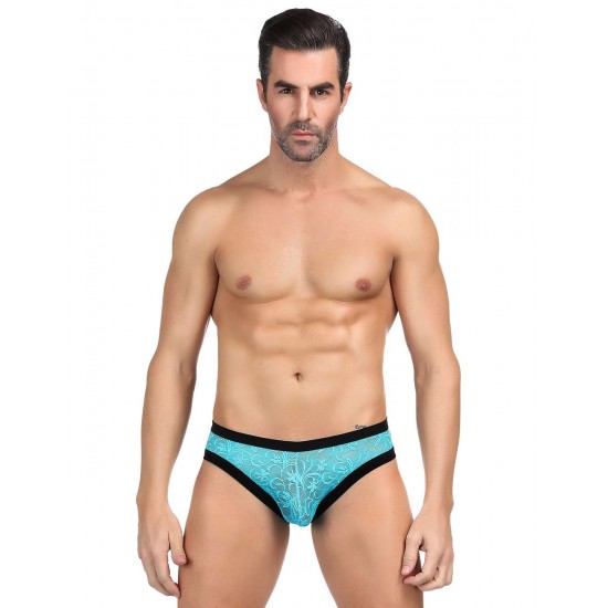 Sexy Blue Lace Panty For Men