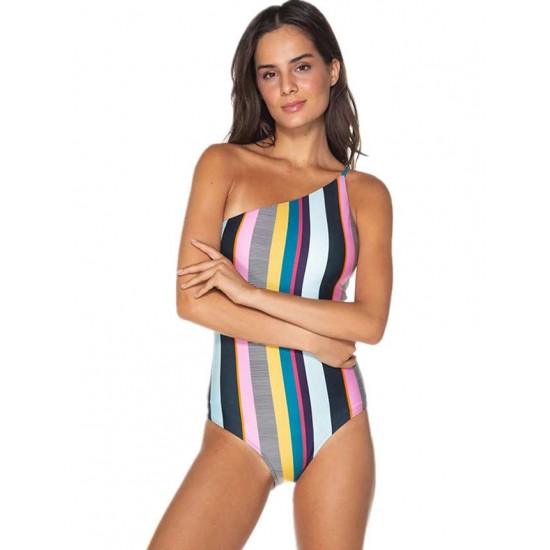 Fashion Striped Sexy Summer Women's One Piece Swimsuit