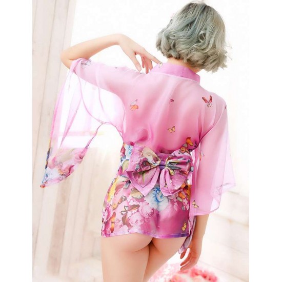 Kimono Uniform Short Skirt Extreme Temptation Set