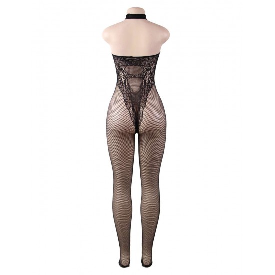 Butterfly Pattern Backless BodyStocking