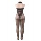 Butterfly Pattern Backless BodyStocking