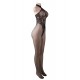 Plus Size Butterfly Pattern Backless BodyStocking