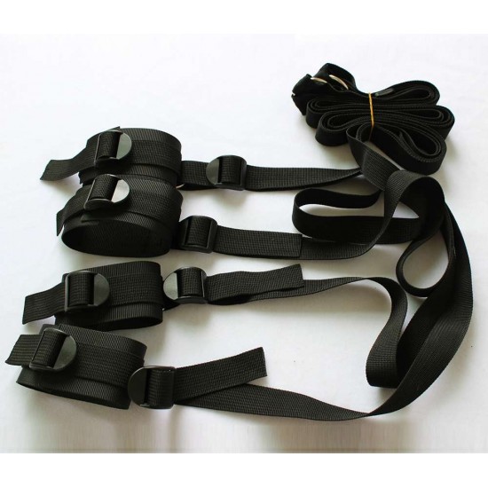 Bedroom Bed Bondage Restraints bdsm kit