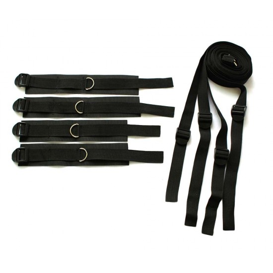 Bedroom Bed Bondage Restraints bdsm kit