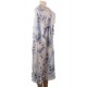 Chiffon Floral Long Cardigan Beach Gown