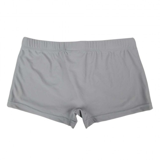 Men's Gray Swimming Trunks Jammers Endurance Quick Dry Swimming Trunks